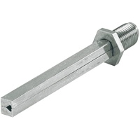 HOPPE FDW-Profilstift 4-KT.10mm L.120mm Fe verz.