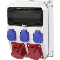 PCE PCE, CEE Stromverteiler DELTA Anif7 9135061 400 V