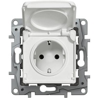 Legrand Schuko-Steckdose Niloe Weiß 1 St.