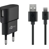 Goobay 45298 Ladegerät für Mobilgeräte schwarz