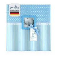 Goldbuch Sweetheart blau 30x31 60 Seiten Babyalbum 15802