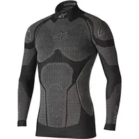 Alpinestars Ride Tech Winter Funktionsshirt Schwarz/Grau XS-S
