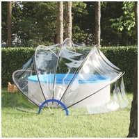 VidaXL Pool-Kuppel 440 x 220 cm transparent