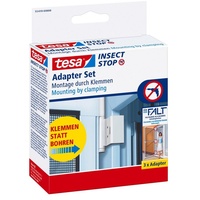 Tesa Klemmscharnier für Fliegengitter Insect Stop Falt Adapter Set