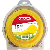 Oregon Gelber Mähfaden 2mm mit rundem Querschnitt, für Rasentrimmer