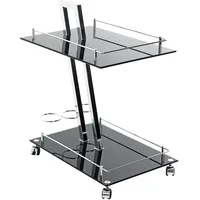 Haku-Möbel HAKU Möbel Servierwagen schwarz 40,0 x 60,0 x