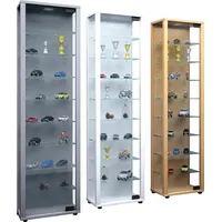 VCM my home Edana Maxi Vitrine weiß 8 Fachböden