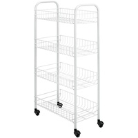Metaltex 340634014 Allzweckwagen 4-Etagen 41 x 23 x 84