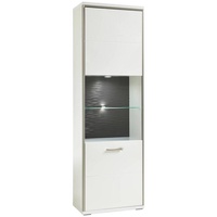 MCA Furniture Vitrine Setto ¦ weiß ¦ Maße (cm):