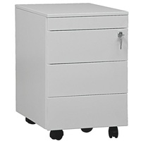 Gürkan Rollcontainer weiß 4 Auszüge