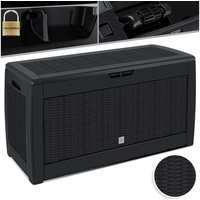 Kesser KESSER® Auflagenbox Kissenbox 310 Liter mit Rollen klappbarer