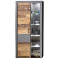 VCM ebuy24 Vitrine | Buffetschrank, Vitrinenschrank Irina 87 x