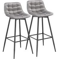 Woltu Barhocker 2er Set Designer Barstuhl Hocker Tresenhocker Bistrohocker