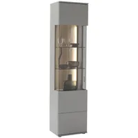 MCA Furniture MCA Vitrine Sevilla Lack Grau