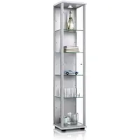 K-Möbel Glasvitrine C1014 176 x 37 x 33 cm