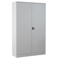 Gürkan Stahlschrank 100157 lichtgrau 120,0 x 42,0 x 195,0