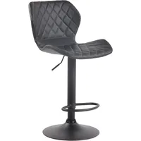 CLP Barhocker Cork Kunstleder schwarz/schwarz