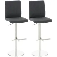 CLP Barhocker Cadiz (2er Set, 2 St., 2er), Stoffbezug,
