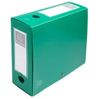 Exacompta 59933E 10er Pack Sammelbox OPAK 100mm, mit Druckknopf