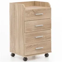 Wohnling Rollcontainer WL5.749 40x70,5x33cm Sonoma, | - Braun