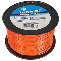 Silverline 427692 Profi-Mähfaden, rund 2 mm x 377 m