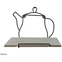 Hti-Living Wandboard Teatime Viola 1-tlg. 0 x 0 x