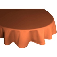 Wirth Tischdecke »NEWBURY«, 1, St.), oval orange