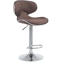 CLP Barhocker Las Vegas V2 Stoff braun