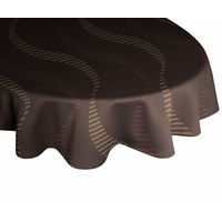 Wirth Tischdecke »LUPARA«, 1, St.), oval braun