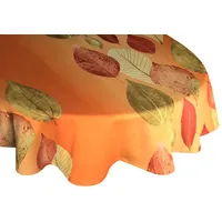 Wirth Tischdecke »MAREK«, 1, St.), oval orange
