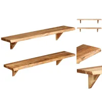 VidaXL Wandregale 2 Stk. 90 x 20 x 18