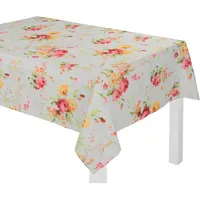 Wirth Tischdecke MONTROSE 130 x 160 cm rot/gelb