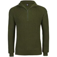 Brandit Textil Marine Troyer Pullover Olive S