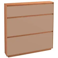 VOSS MÖBEL Schuhschrank V100 Lack Beige Sand