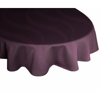 Wirth Tischdecke »LUPARA«, 1, St.), oval lila