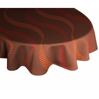 Wirth Tischdecke LUPARA 1, St.), oval rot