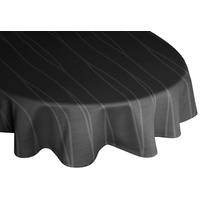 Wirth Tischdecke LANGWASSER 1, schwarz