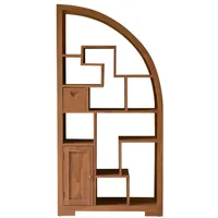 Tikamoon Bücherregal 40 x 30 x 180 cm Beige