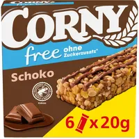 CORNY Müsliriegel Free Schoko 6 x 20 g
