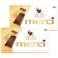 Merci Kaffee-Sahne Nougat 4 Stück 100 g