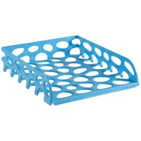 Sax design Briefablage Voronoi hellblau
