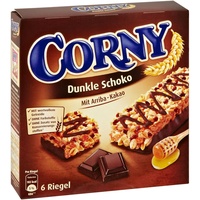 CORNY Müsliriegel Dunkle Schoko 6 x 23 g