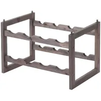 MCW Weinregal MCW-B58, Flaschenregal Weinständer Weinhalter, Tanne 2 Böden