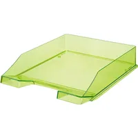 HAN Briefablage Klassik TRANSPARENT, 6 STÜCK Dokumentenablage, Briefkorb, Briefhalter,