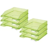 HAN Briefablage Klassik, transparent grün 25.5x6.5x34.8 cm