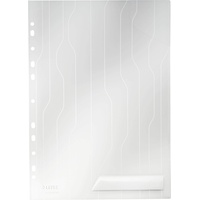 Leitz Prospekthüllen CombiFile DIN A4 transparent genarbt 0,20 mm