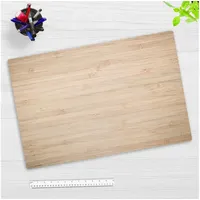 Cover-your-desk.de Schreibtischunterlage Holzoptik hellbraun, (L)60 x 40 cm –