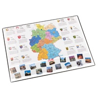Läufer Schreibunterlage Deutschlandkarte,