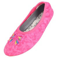 Beck Mädchen strikjes Gymnastikschuhe, Pink, 24 EU