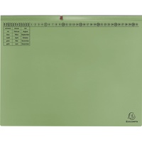 Exacompta Exacompta, Mappe, 25 Hängehefter Exaflex Karton grün 1